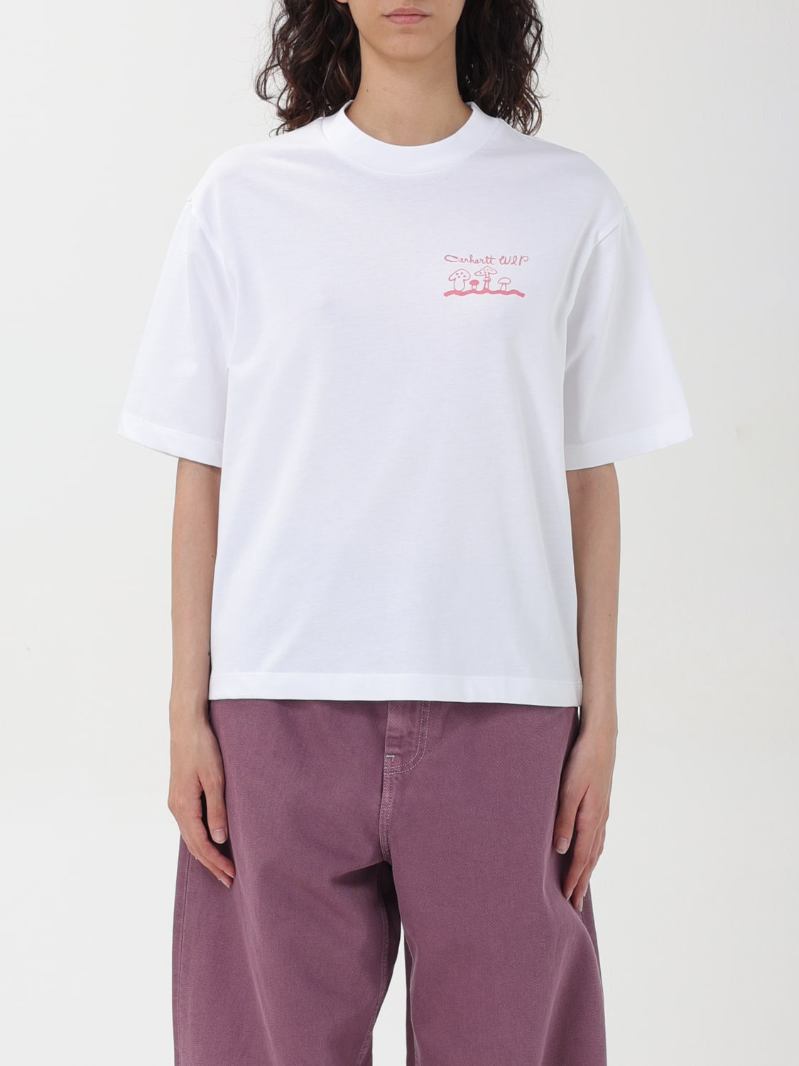 Giglio T-shirt basic con mini logo Carhartt Wip