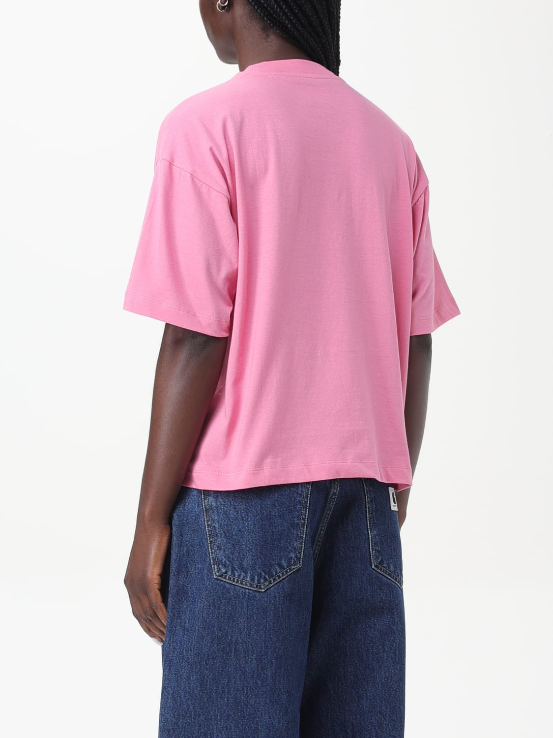 CARHARTT WIP T-SHIRT: T-shirt woman Carhartt Wip, Pink - Img 3