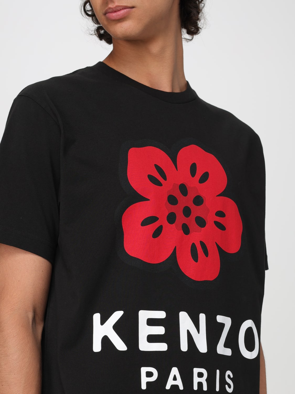 KENZO T恤: T恤 男士 Kenzo, 黑色 - Img 4