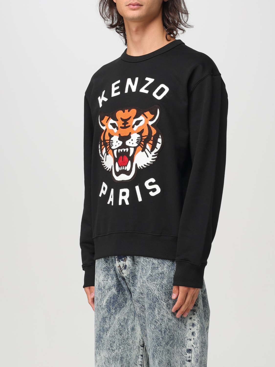 KENZO SWEATSHIRT: Sweatshirt men Kenzo, Black - Img 4