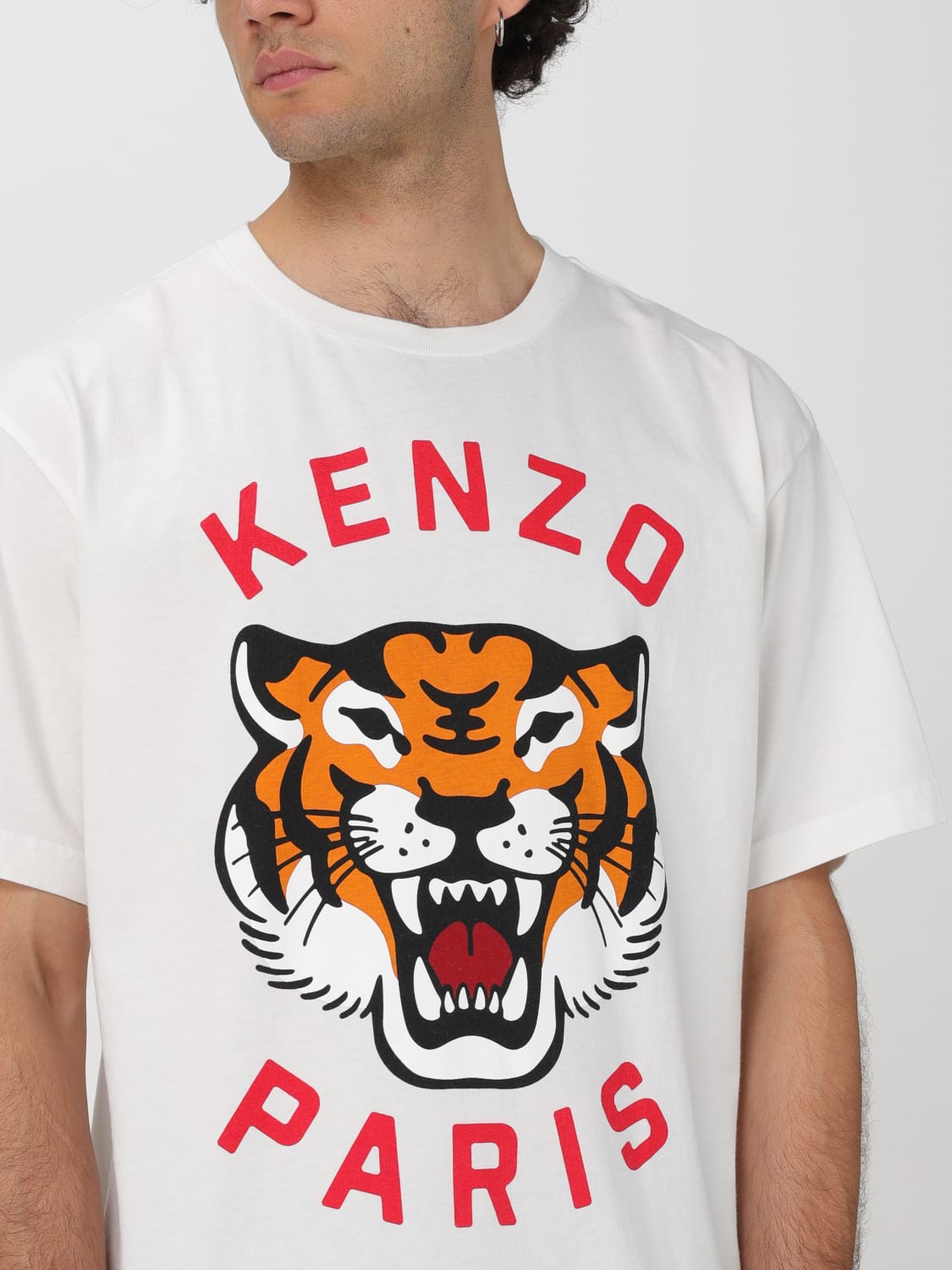 KENZO 티셔츠: 티셔츠 남성 Kenzo, 화이트 - Img 4