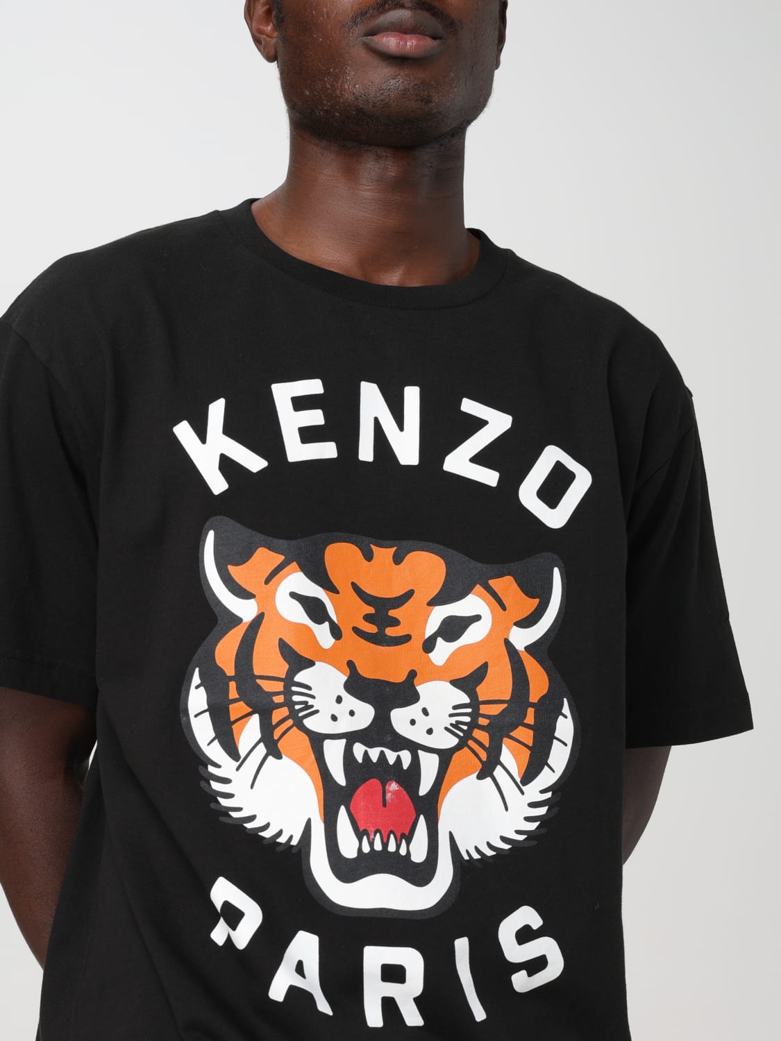 KENZO T恤: T恤 男士 Kenzo, 黑色 - Img 5