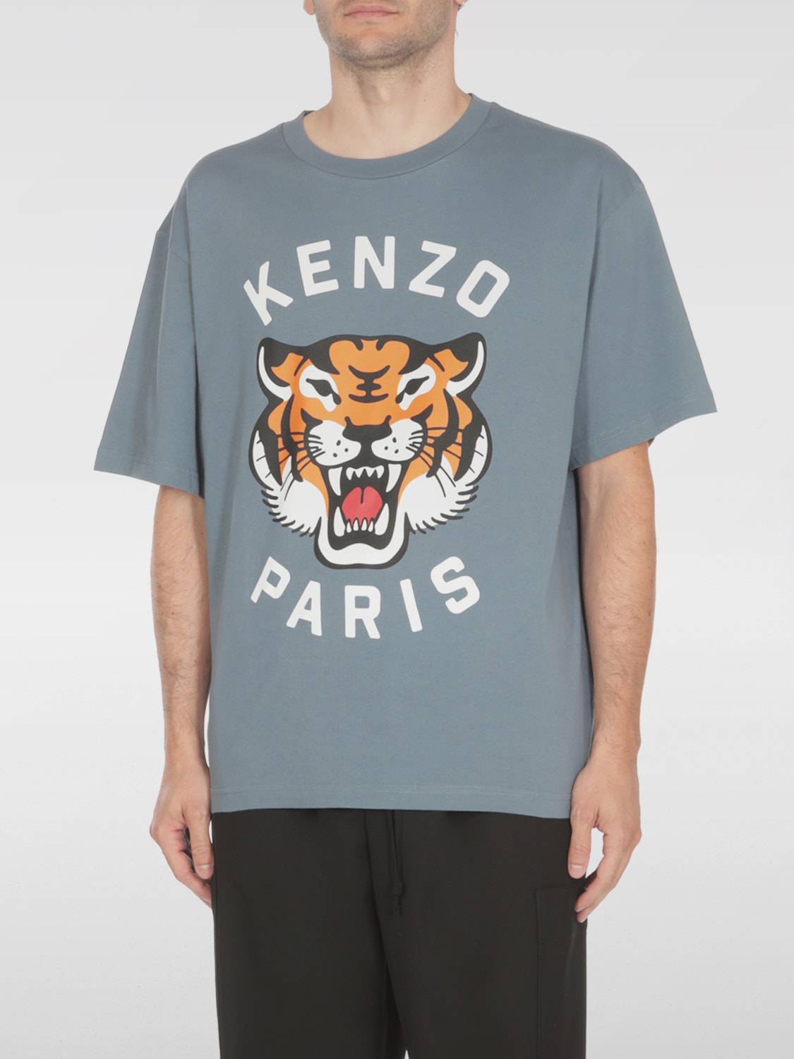 KENZO 티셔츠: 티셔츠 남성 Kenzo, 블루 - Img 1