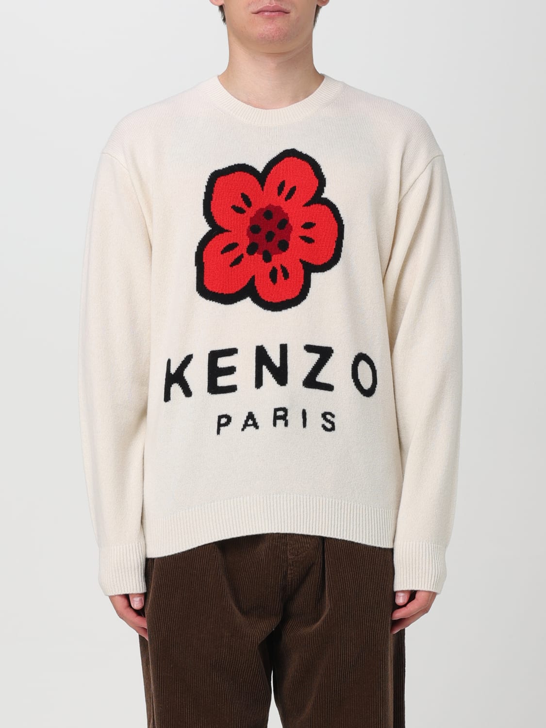 KENZO PULLOVER: Pullover herren Kenzo, Weiß - Img 1