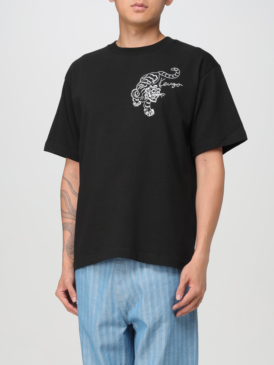 KENZO T shirt herren Schwarz Kenzo T Shirt FE65TS2964SI online auf GIGLIO.COM