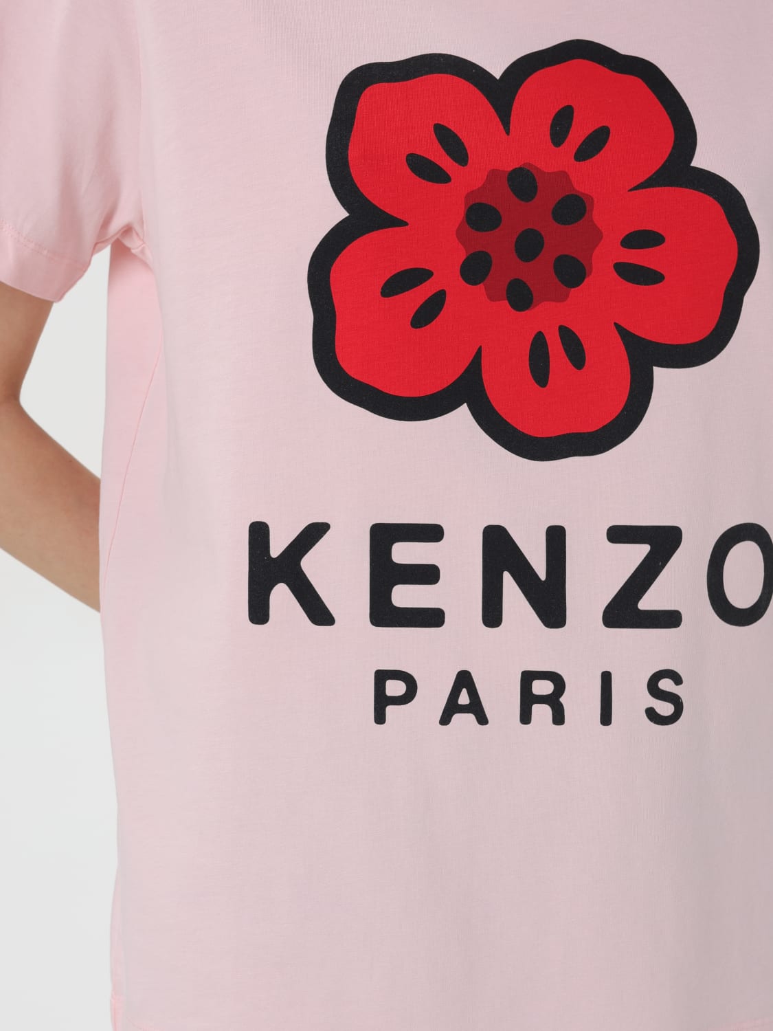 KENZO T-SHIRT: T-shirt Fiore Kenzo, Rosa - Img 4