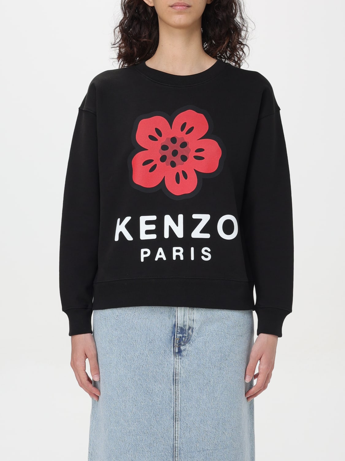 Giglio Felpa Fiore di cotone Kenzo