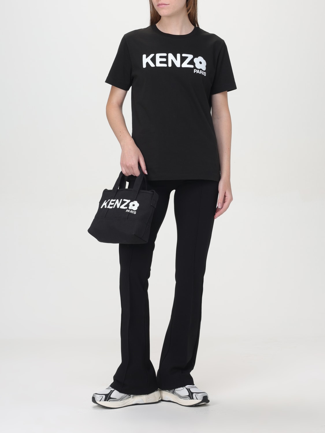 KENZO 티셔츠: 티셔츠 여성 Kenzo, 블랙 - Img 2