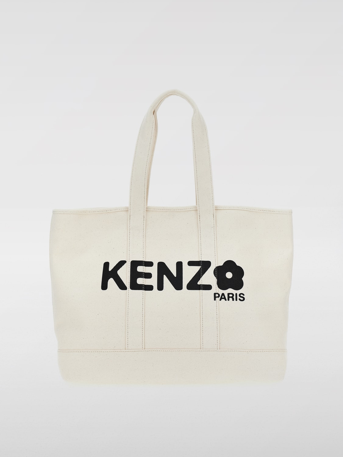 Giglio Borsa Utility Kenzo in canvas di cotone con logo