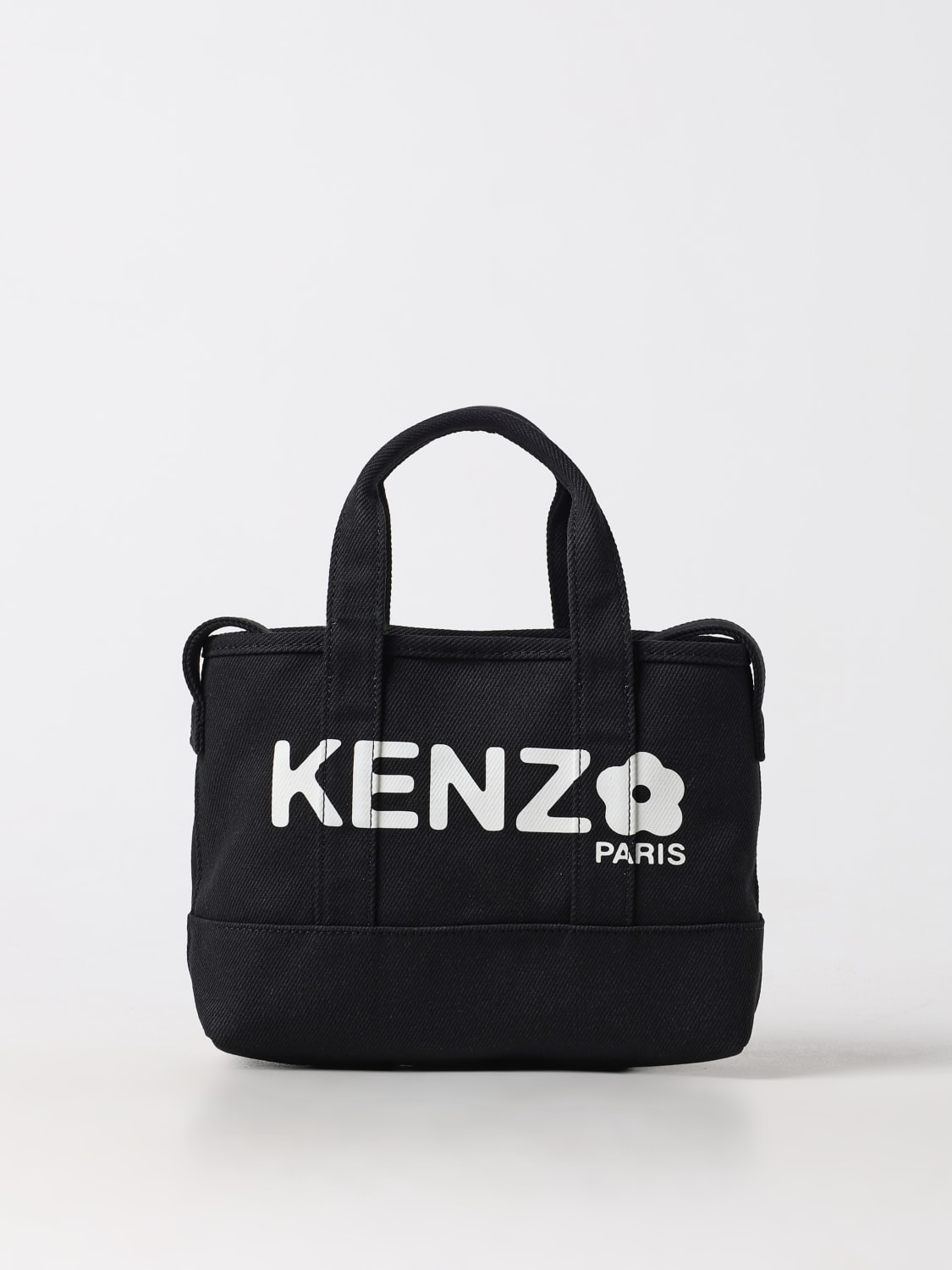 Giglio Borsa Utility Kenzo in canvas di cotone con logo