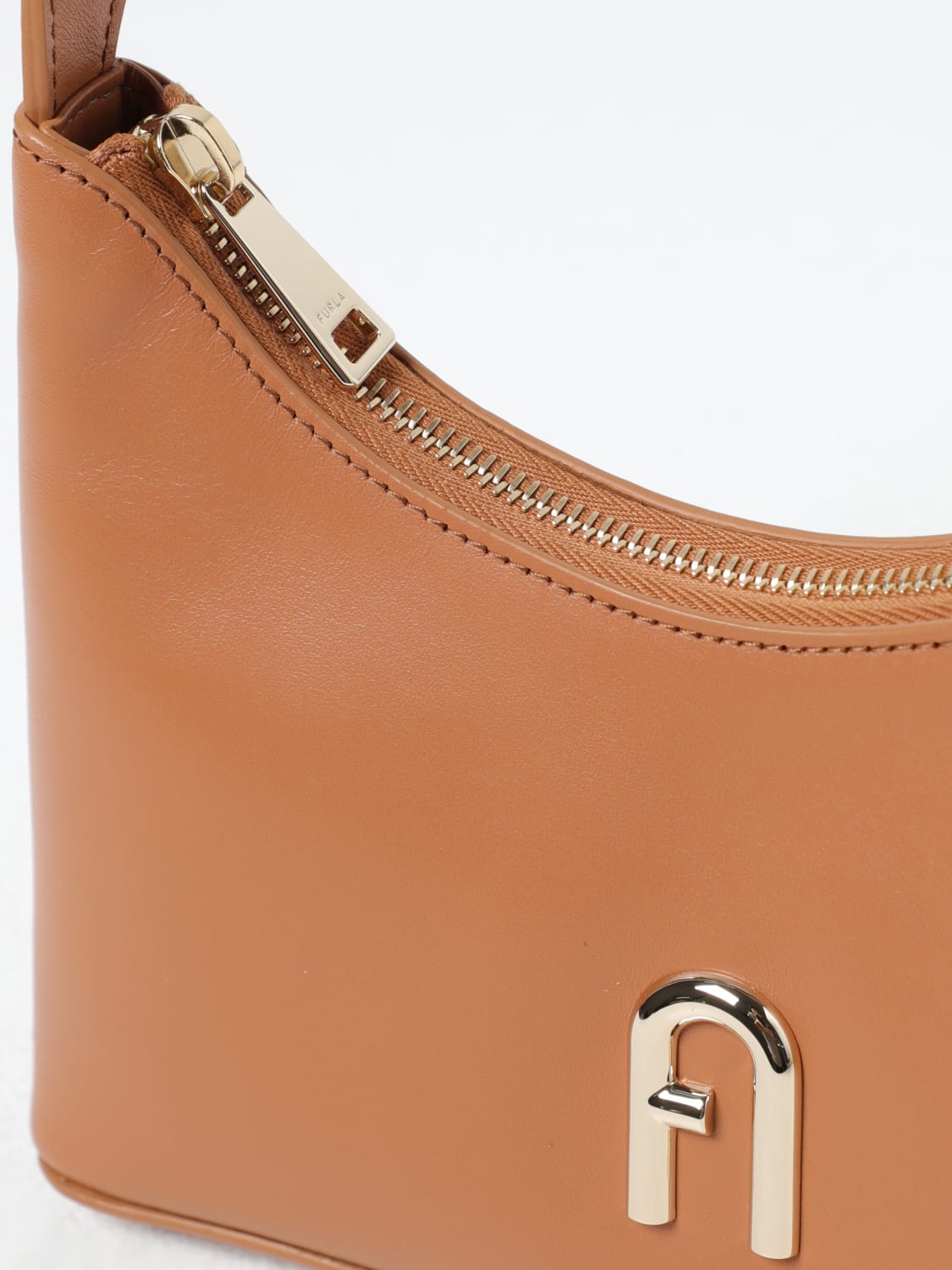 FURLA SHOULDER BAG: Shoulder bag woman Furla, Brown - Img 3