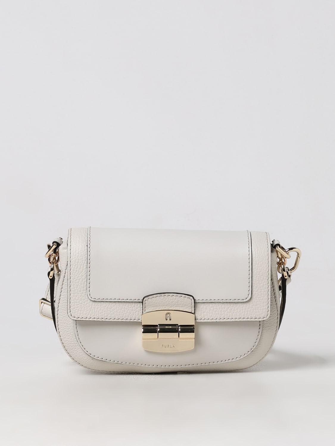 FURLA MINI BAG: Shoulder bag woman Furla, Yellow Cream - Img 1