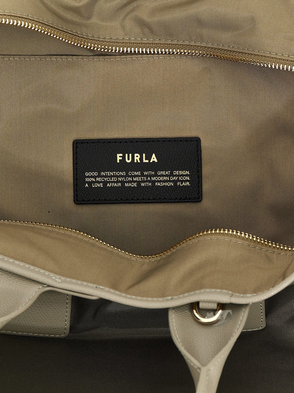 FURLA HANDBAG: Shoulder bag woman Furla, Green - Img 4