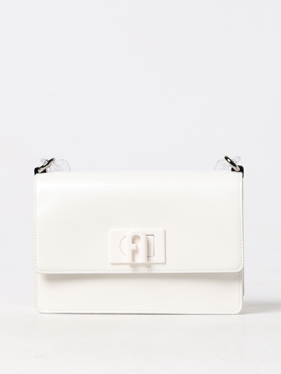 FURLA MINI BAG: Shoulder bag woman Furla, Yellow Cream - Img 1