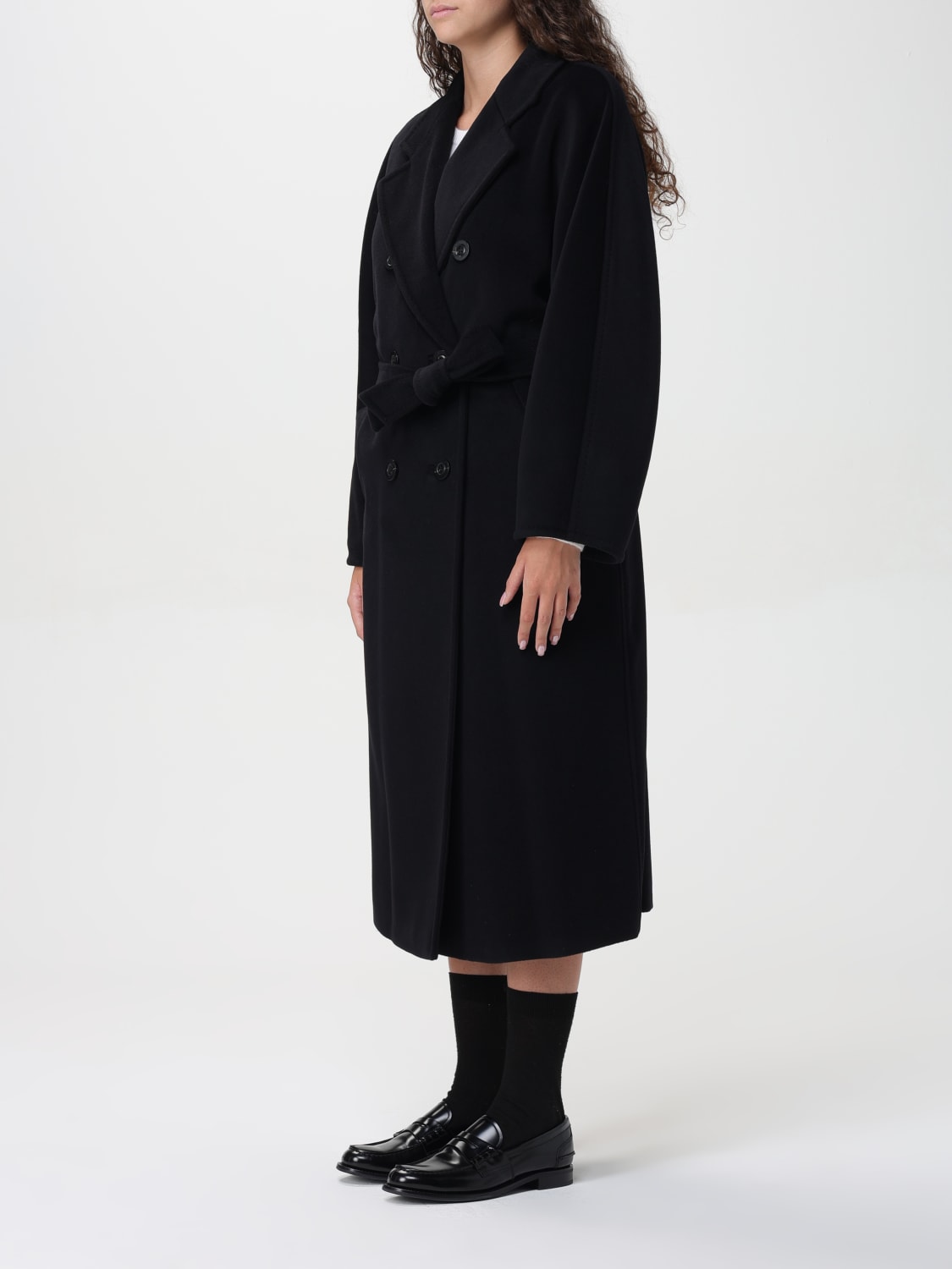 MAX MARA MANTEL: Mantel damen Max Mara, Schwarz - Img 4