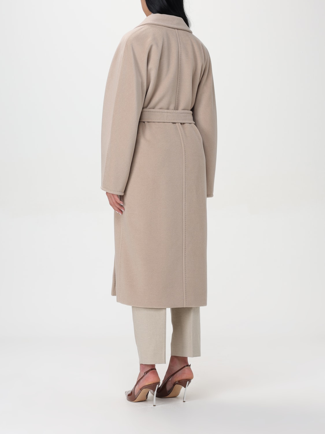 MAX MARA COAT: Coat woman Max Mara, Natural - Img 2