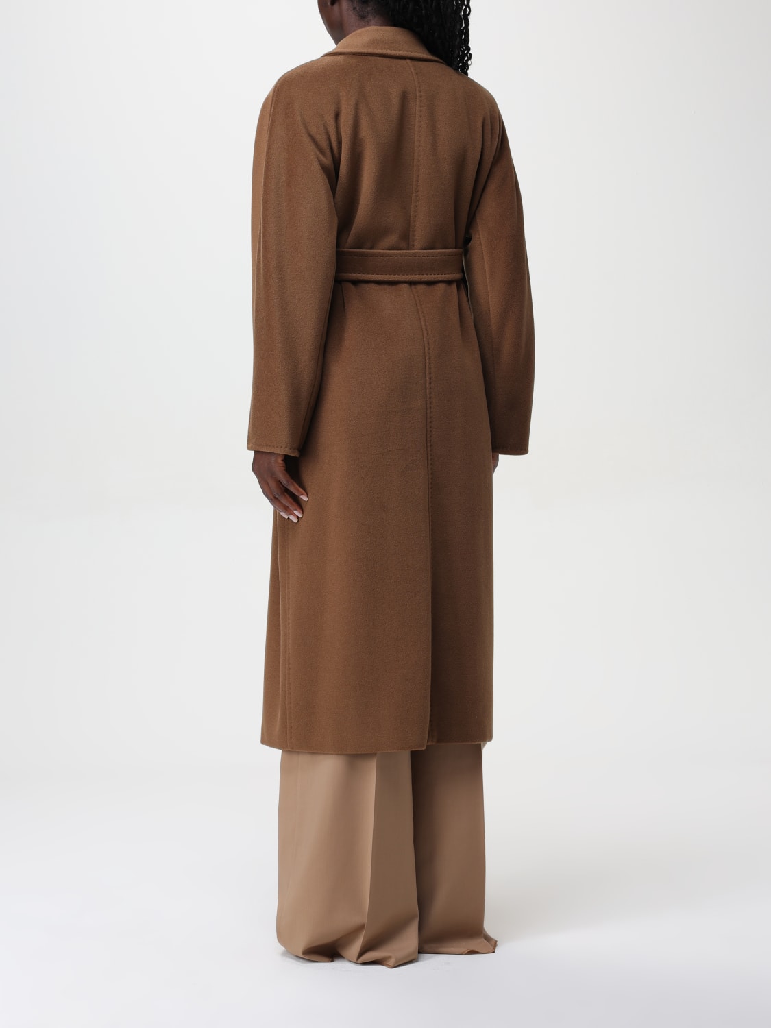 コート MAX MARA Woman Coat Brown 2421016125600 001 MAX MARA: Coat woman - Brown | Max Mara coat 2421016125600