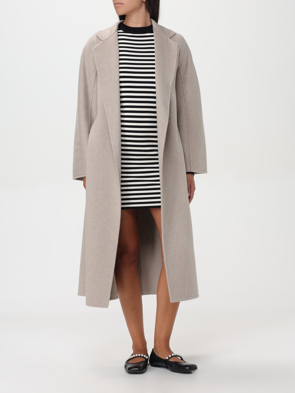 MAX MARA：コート レディース - ベージュ | GIGLIO.COM