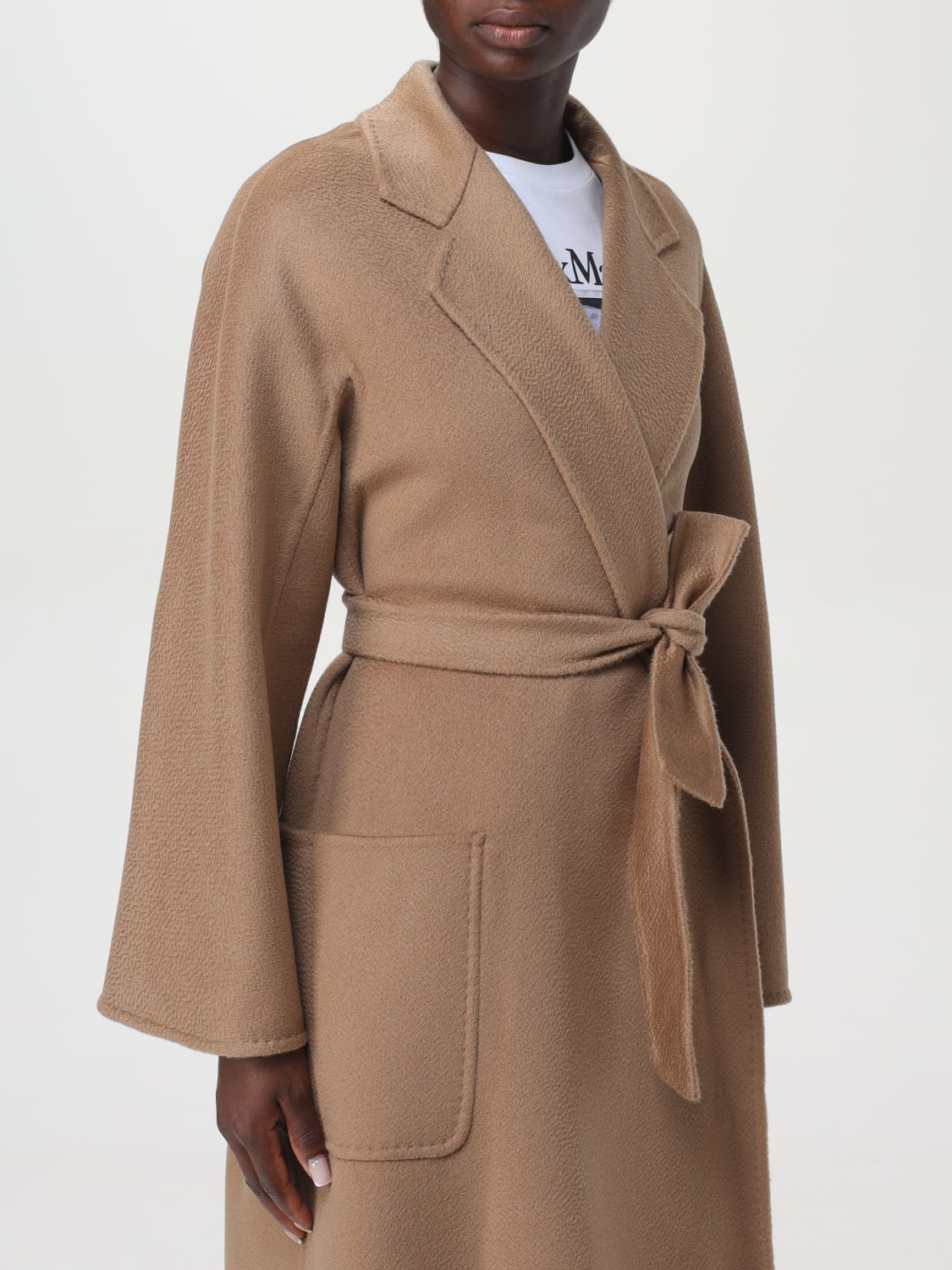 MAX MARA MANTEAU: Manteau femme Max Mara, Chameau - Img 5