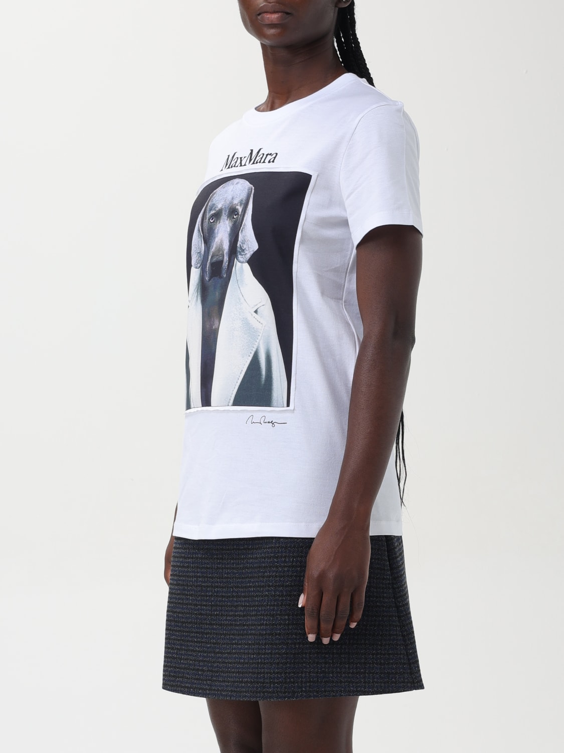 MAX MARA T-SHIRT: T-shirt woman Max Mara, White - Img 4