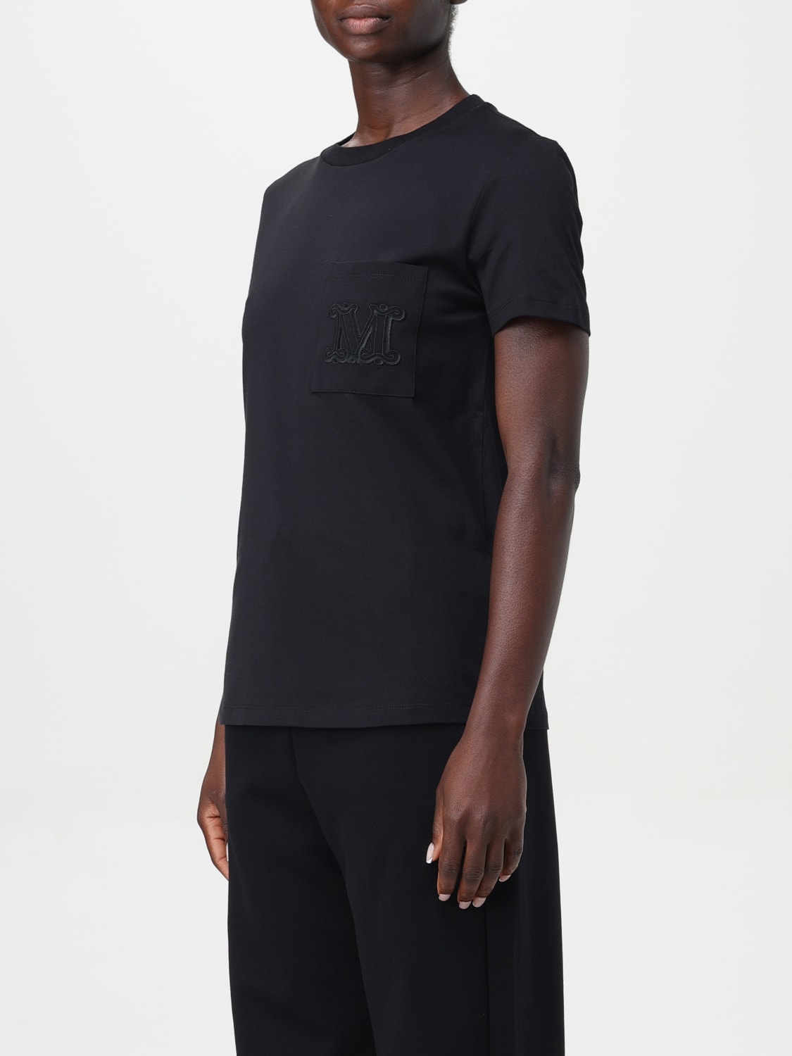 MAX MARA T-SHIRT: T-shirt woman Max Mara, Black - Img 4