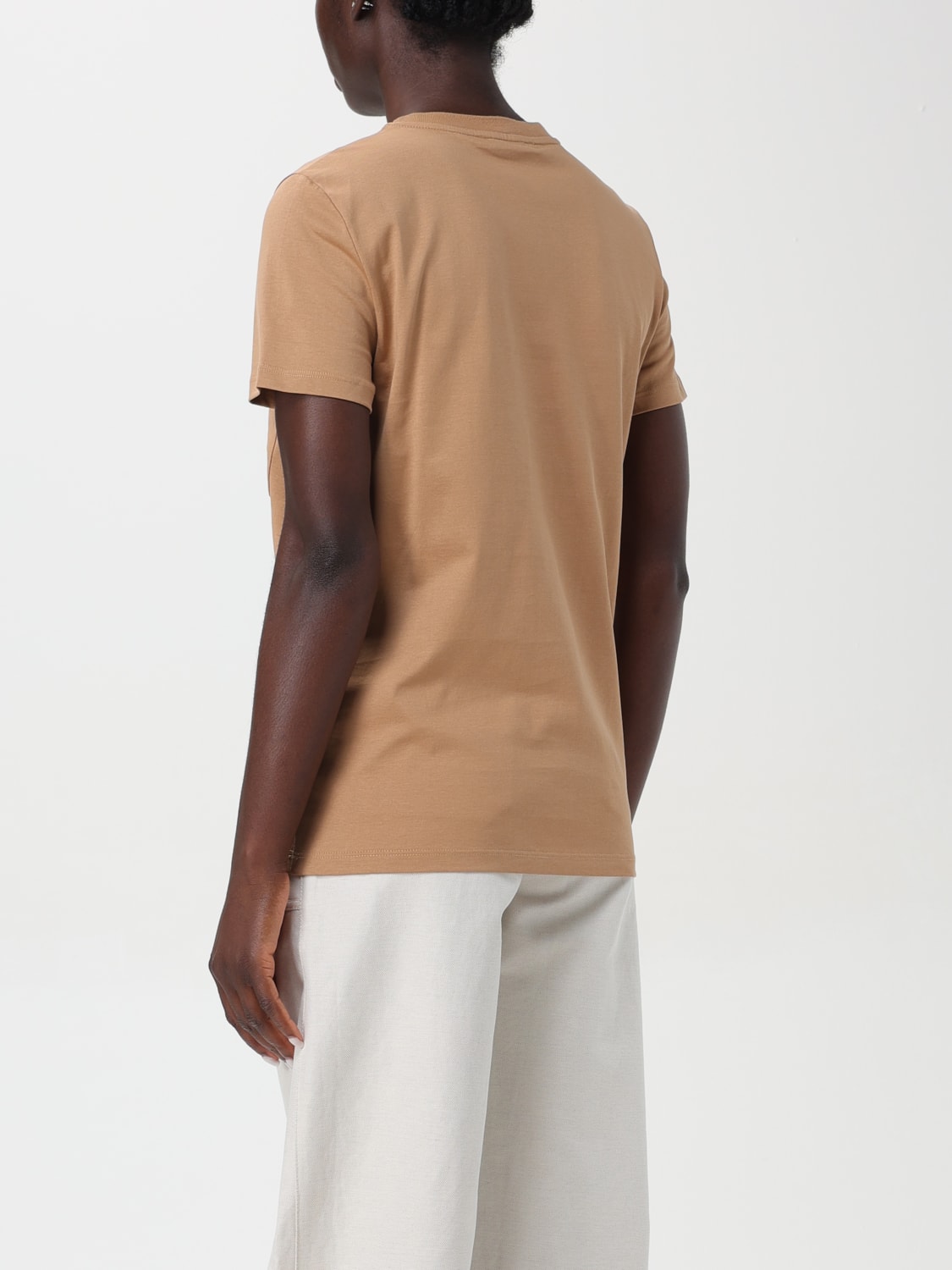 MAX MARA T-SHIRT: T-shirt woman Max Mara, Camel - Img 3