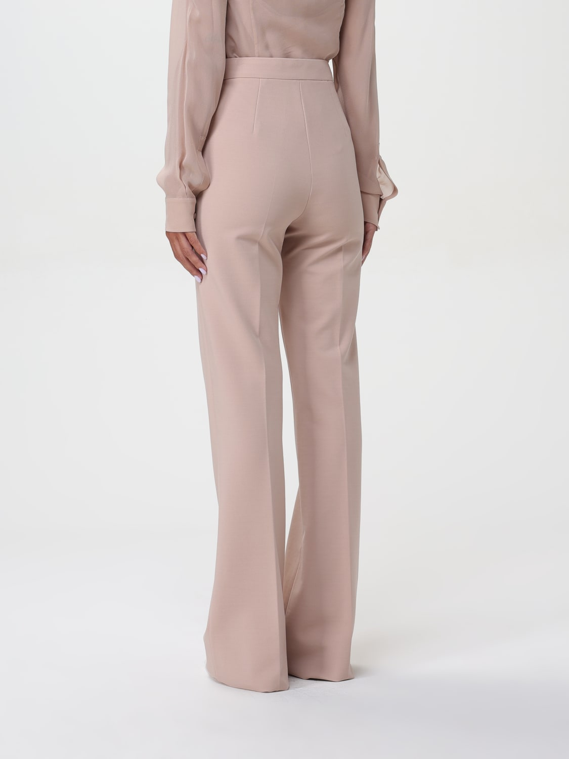 MAX MARA PANTS: Pants woman Max Mara, Blush Pink - Img 3