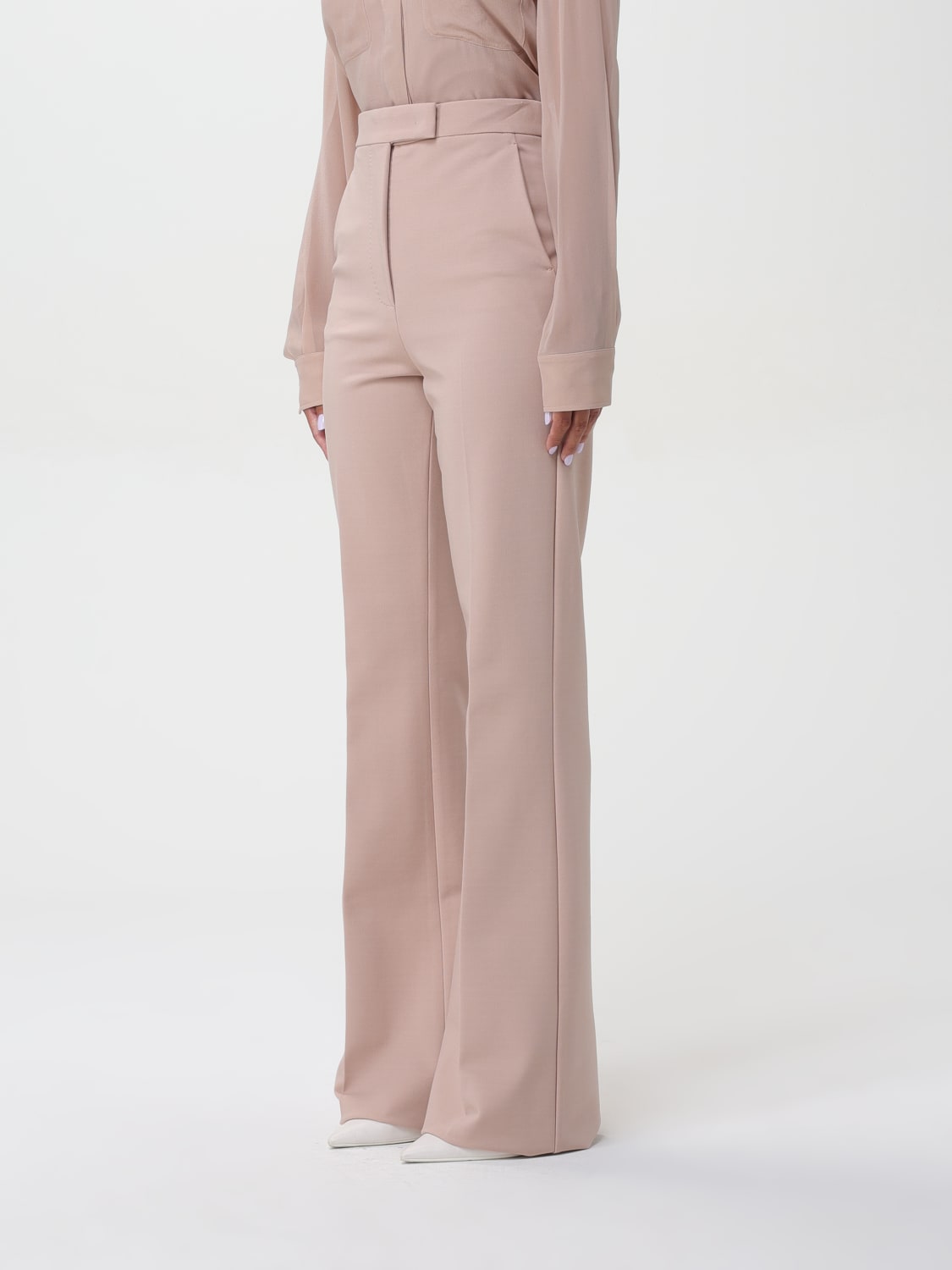 MAX MARA PANTS: Pants woman Max Mara, Blush Pink - Img 4