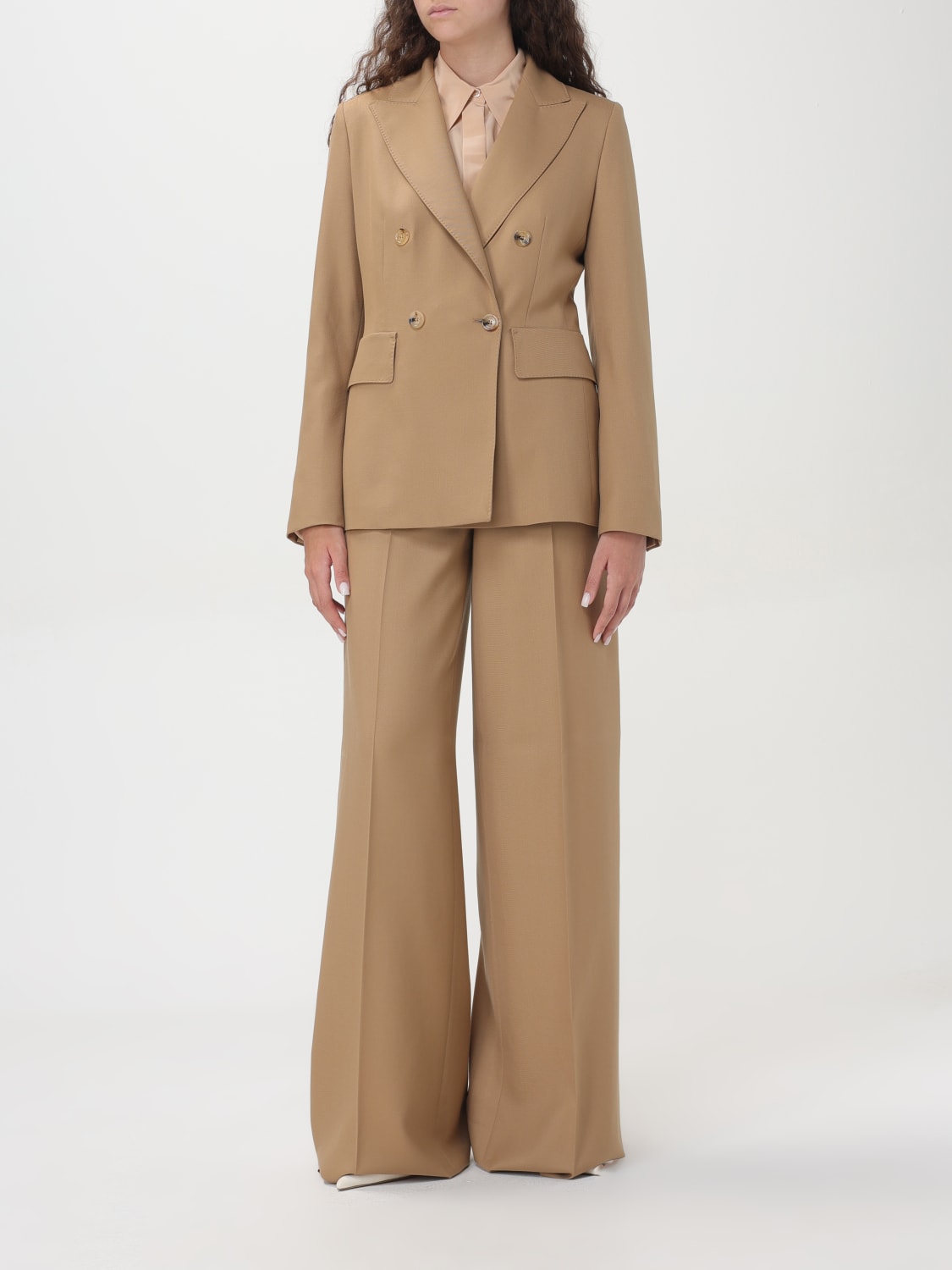 MAX MARA BLAZER: Blazer woman Max Mara, Camel - Img 2