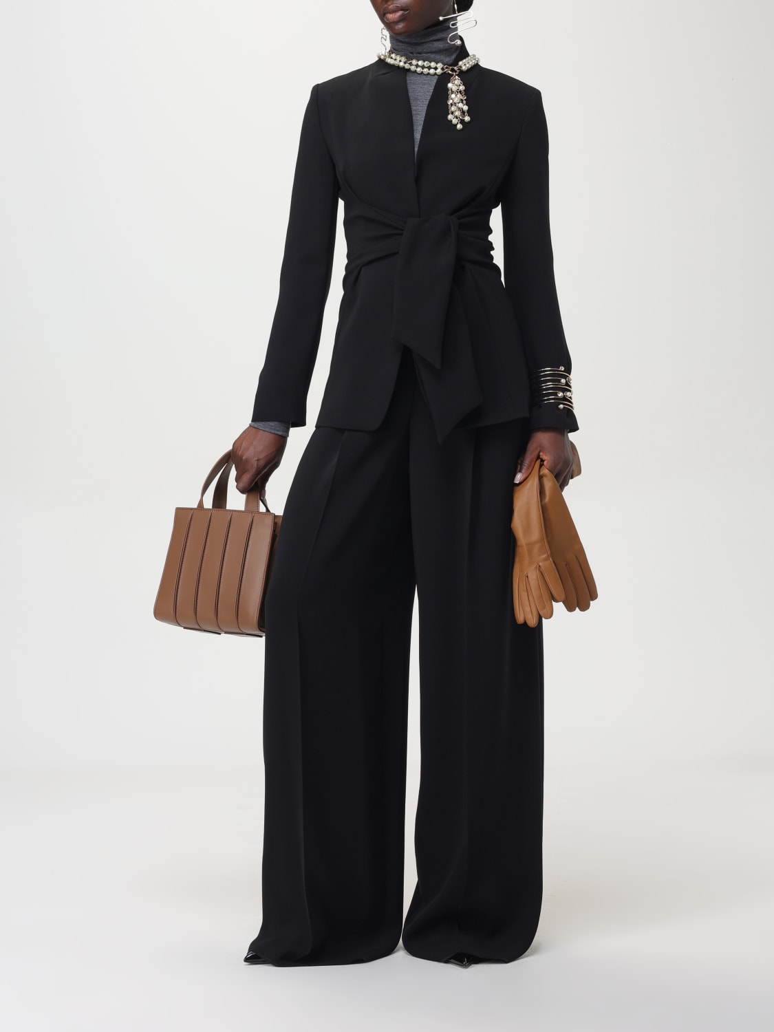 MAX MARA BLAZER: Blazer woman Max Mara, Black - Img 2