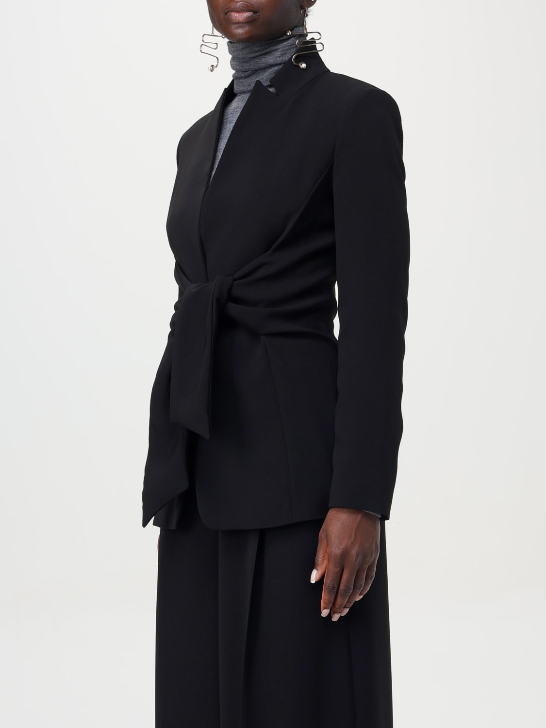 MAX MARA BLAZER: Blazer woman Max Mara, Black - Img 4