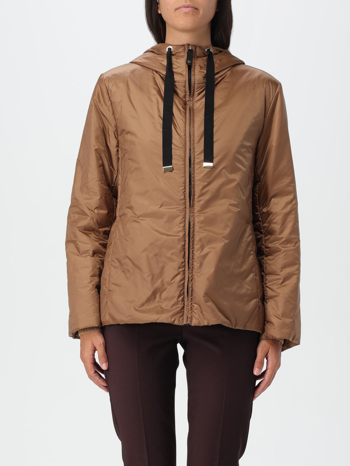 MAX MARA THE CUBE JACKET: Jacket woman Max Mara, Camel - Img 1