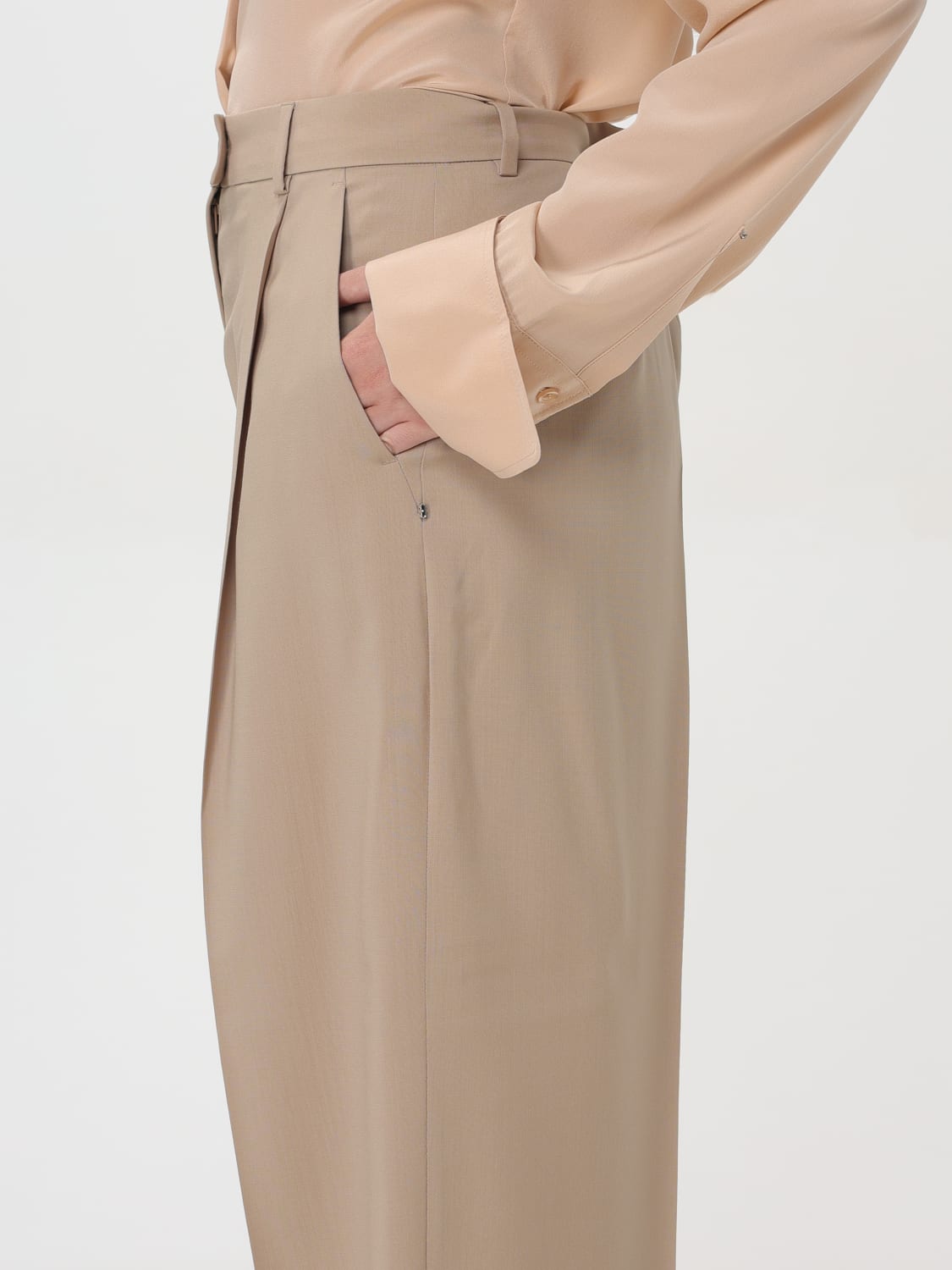 SPORTMAX PANTALONES: Pantalón mujer Sportmax, Beige - Img 5
