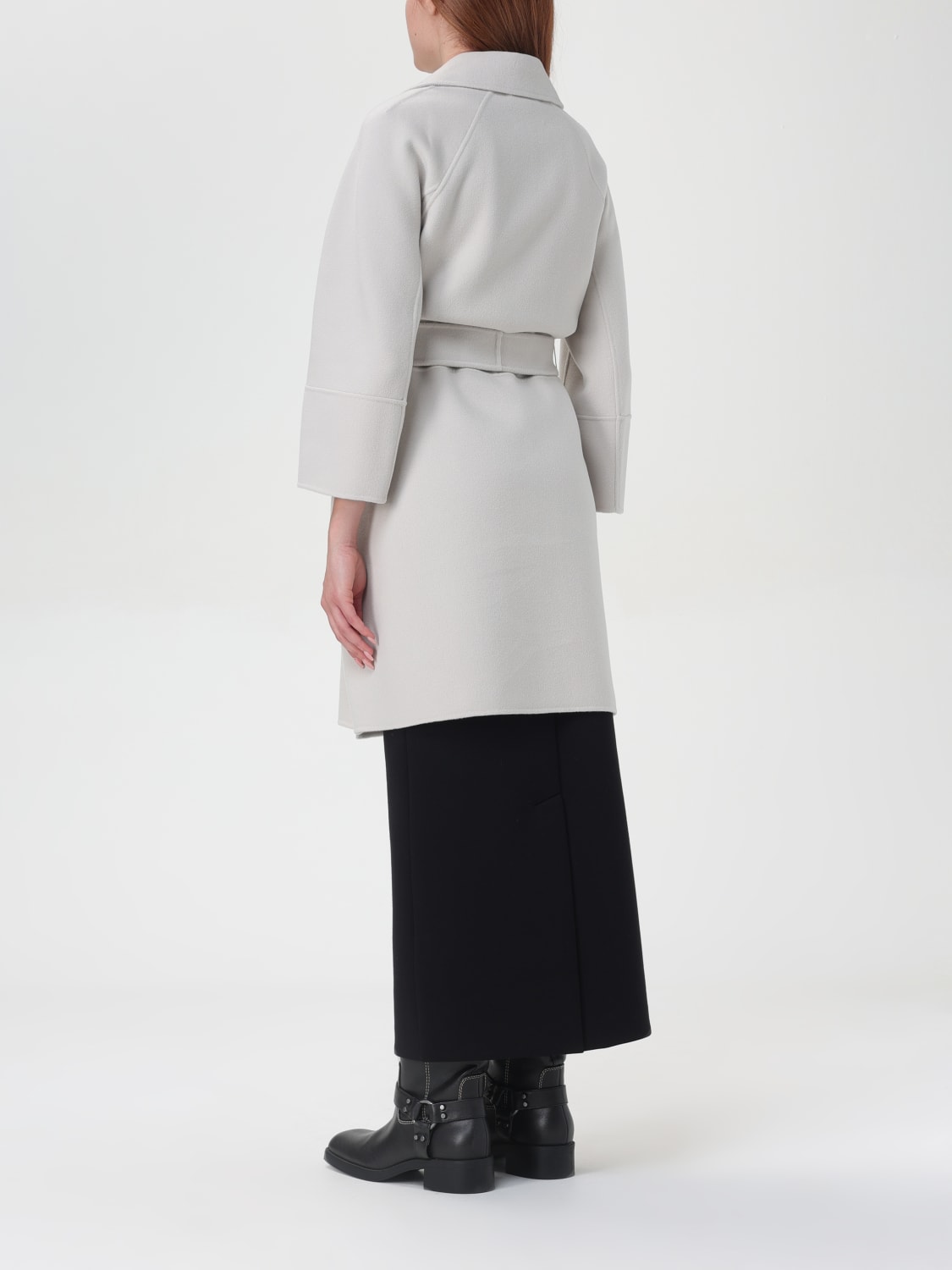 'S MAX MARA COAT: Coat woman 's Max Mara, Ice - Img 3