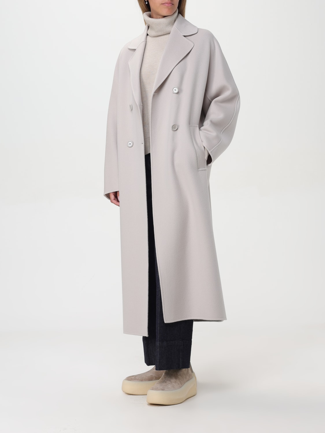 'S MAX MARA MANTEL: Mantel damen 's Max Mara, Beige - Img 2