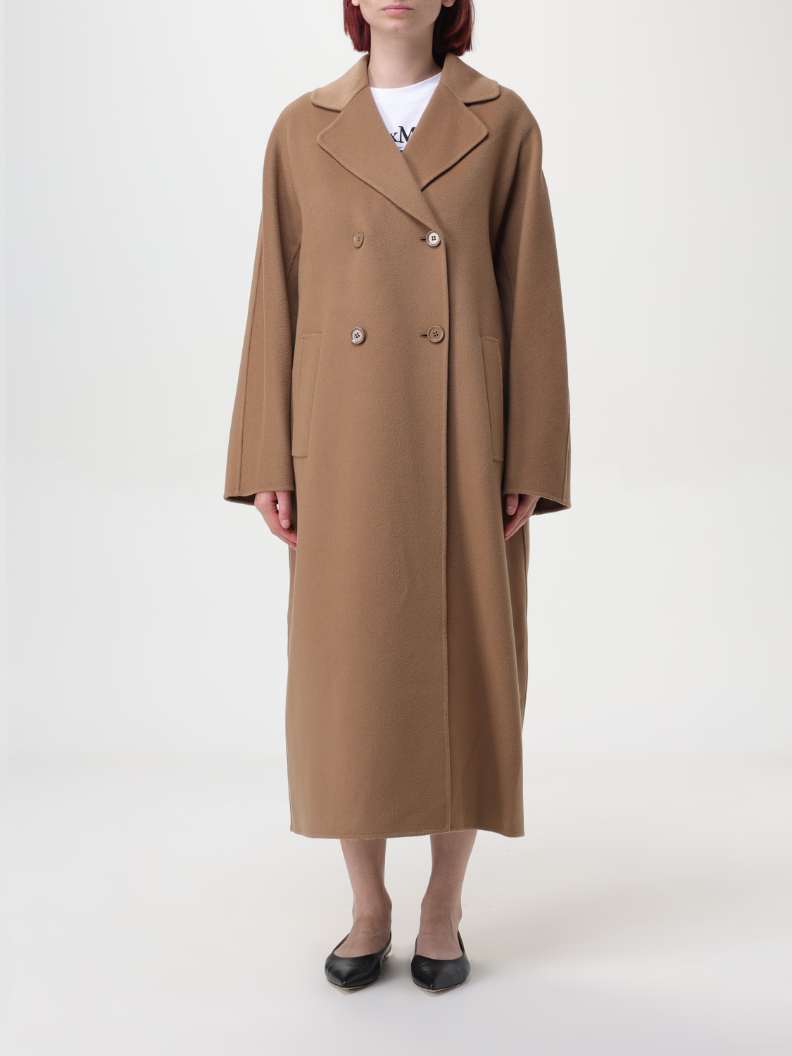 S MAX MARA：コート レディース - キャメル | GIGLIO.COMオンラインの'S Max Mara コート 2429016061600