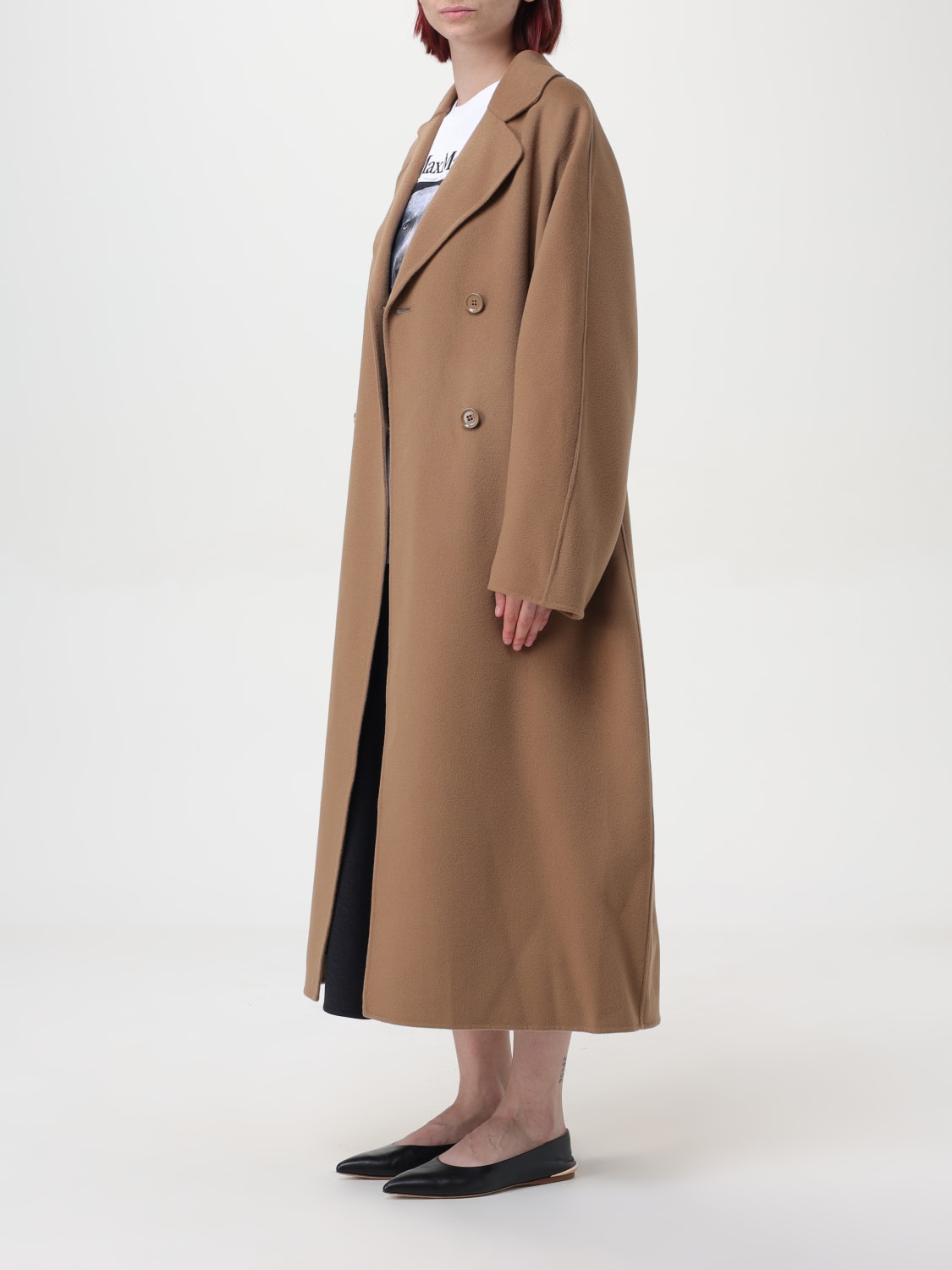 'S MAX MARA COAT: Coat woman 's Max Mara, Camel - Img 3