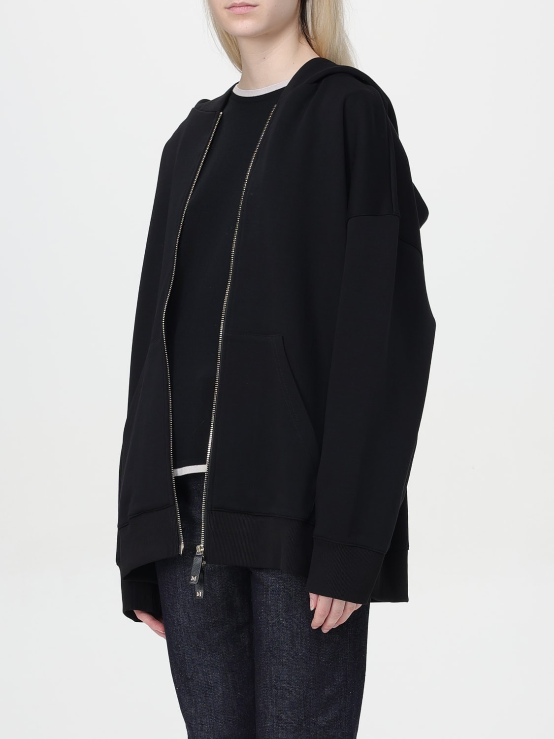 'S MAX MARA SWEAT-SHIRT: Sweat-shirt femme 's Max Mara, Noir - Img 3