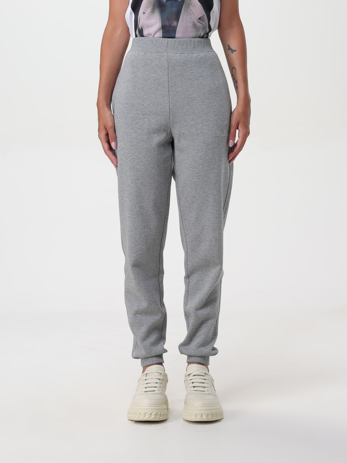 'S MAX MARA PANTS: Pants woman 's Max Mara, Grey - Img 1