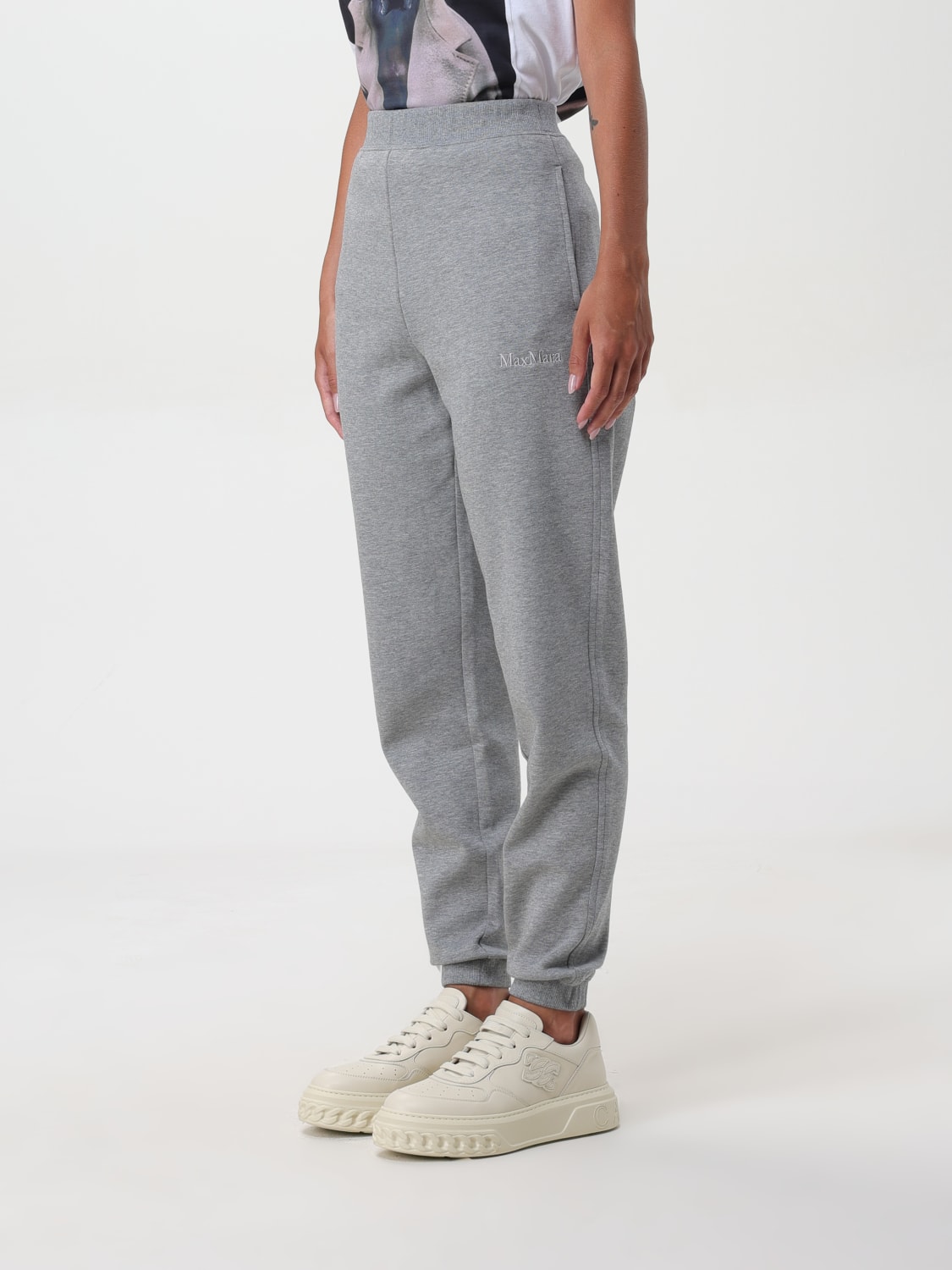 'S MAX MARA PANTS: Pants woman 's Max Mara, Grey - Img 4