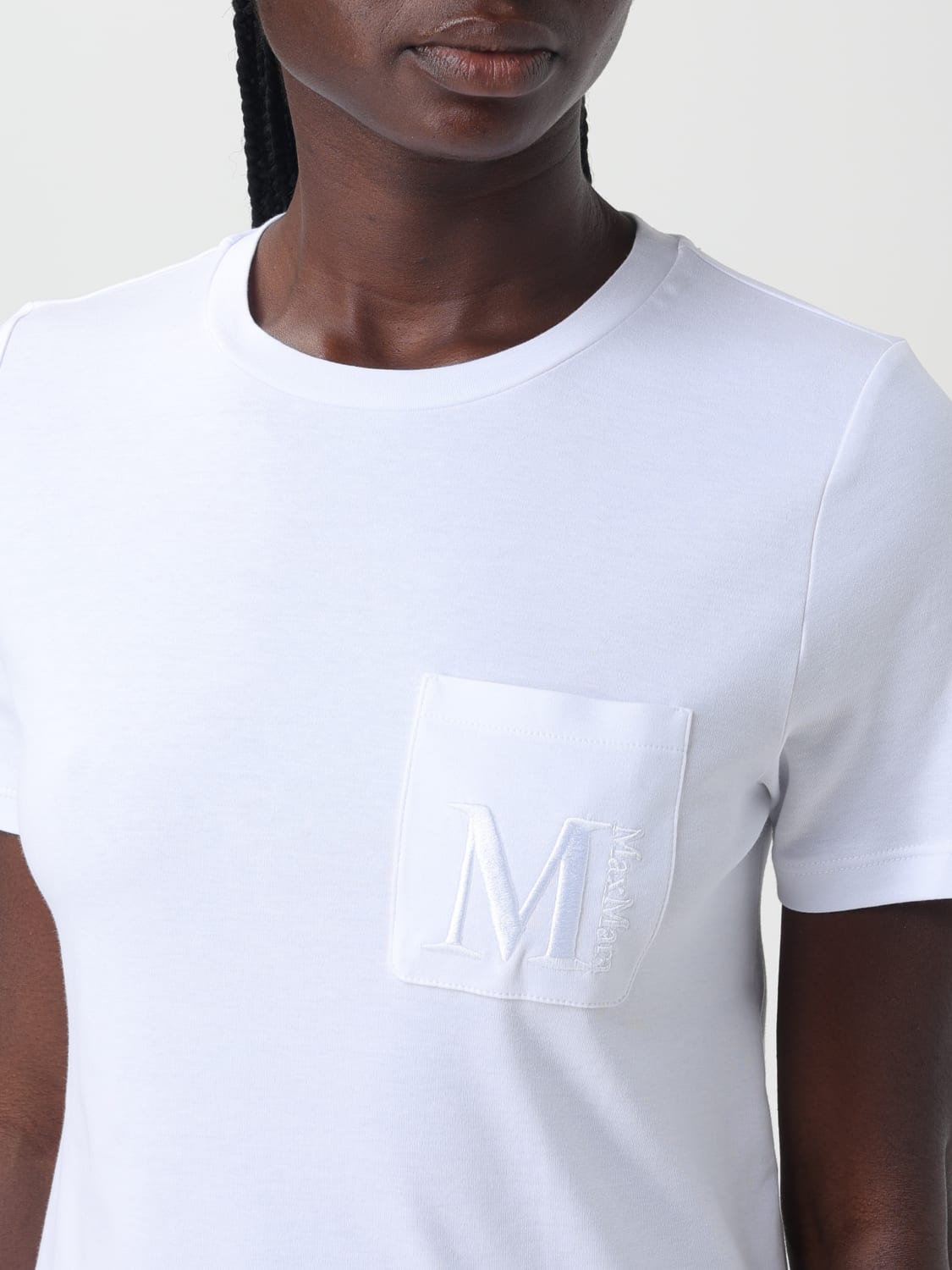 'S MAX MARA T-SHIRT: T-shirt woman 's Max Mara, White - Img 5