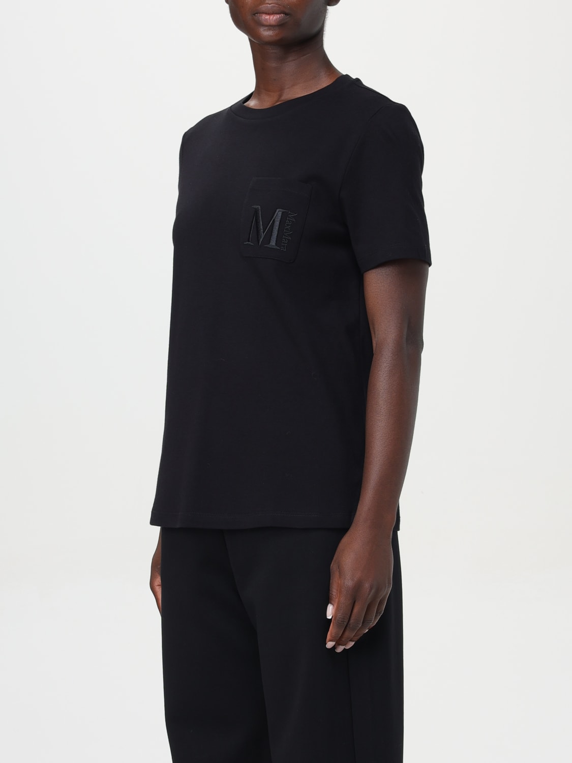 'S MAX MARA T-SHIRT: T-shirt damen 's Max Mara, Schwarz - Img 4