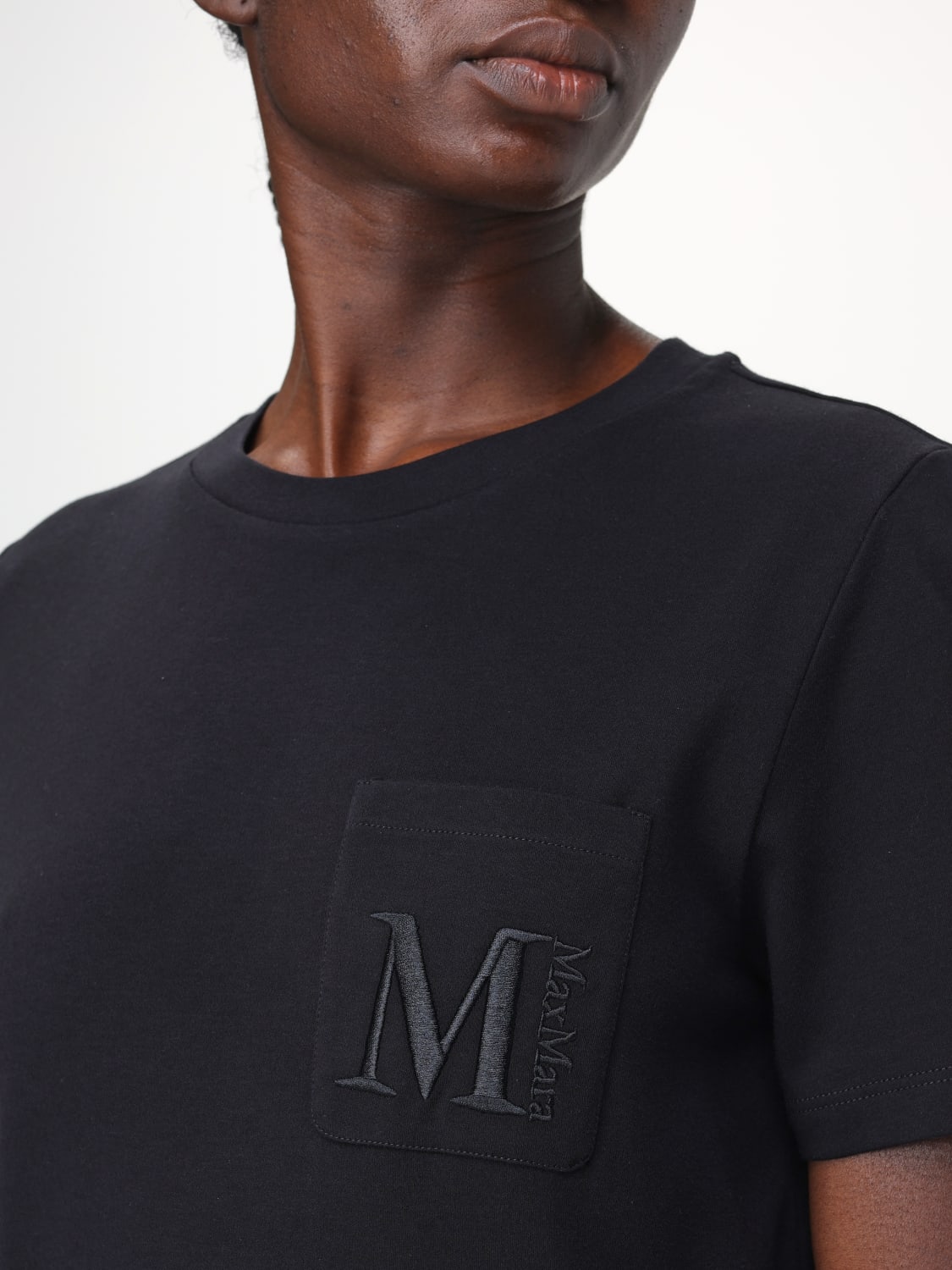 'S MAX MARA T-SHIRT: T-shirt woman 's Max Mara, Black - Img 5