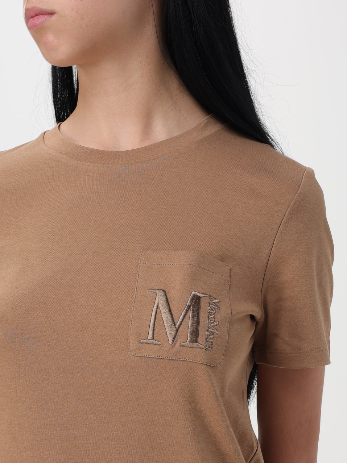 'S MAX MARA T-SHIRT: T-shirt damen 's Max Mara, Camel - Img 4