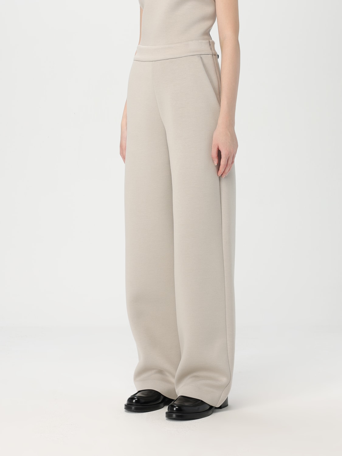 'S MAX MARA PANTS: Pants woman 's Max Mara, Yellow Cream - Img 4