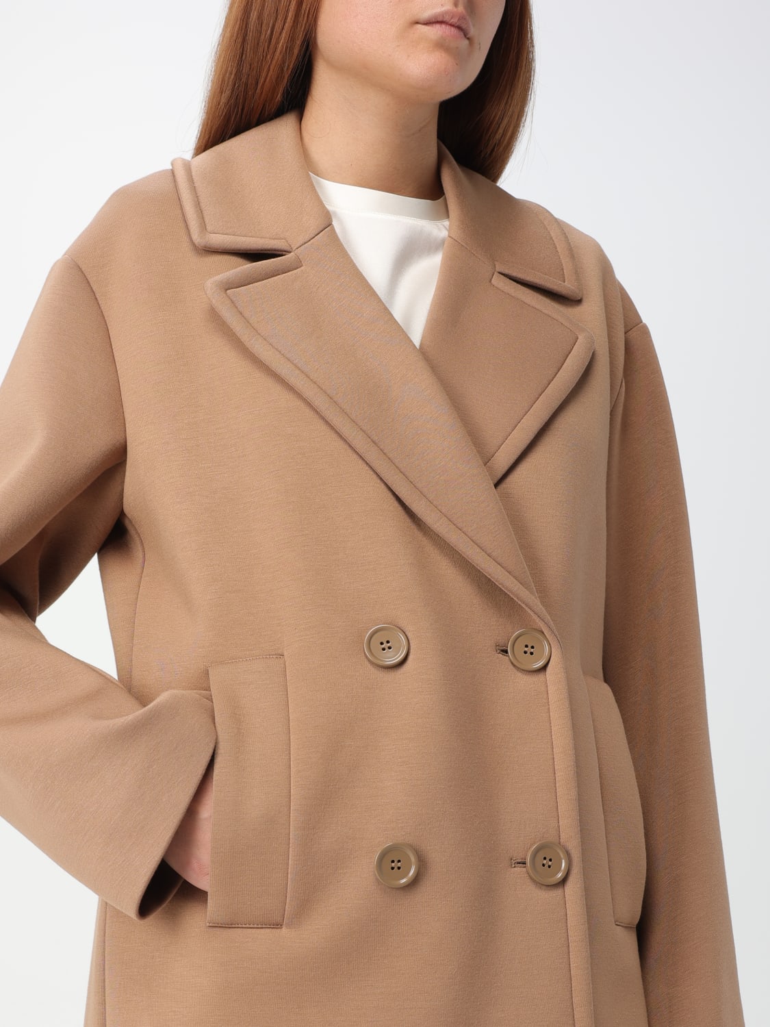 'S MAX MARA COAT: Coat woman 's Max Mara, Camel - Img 5