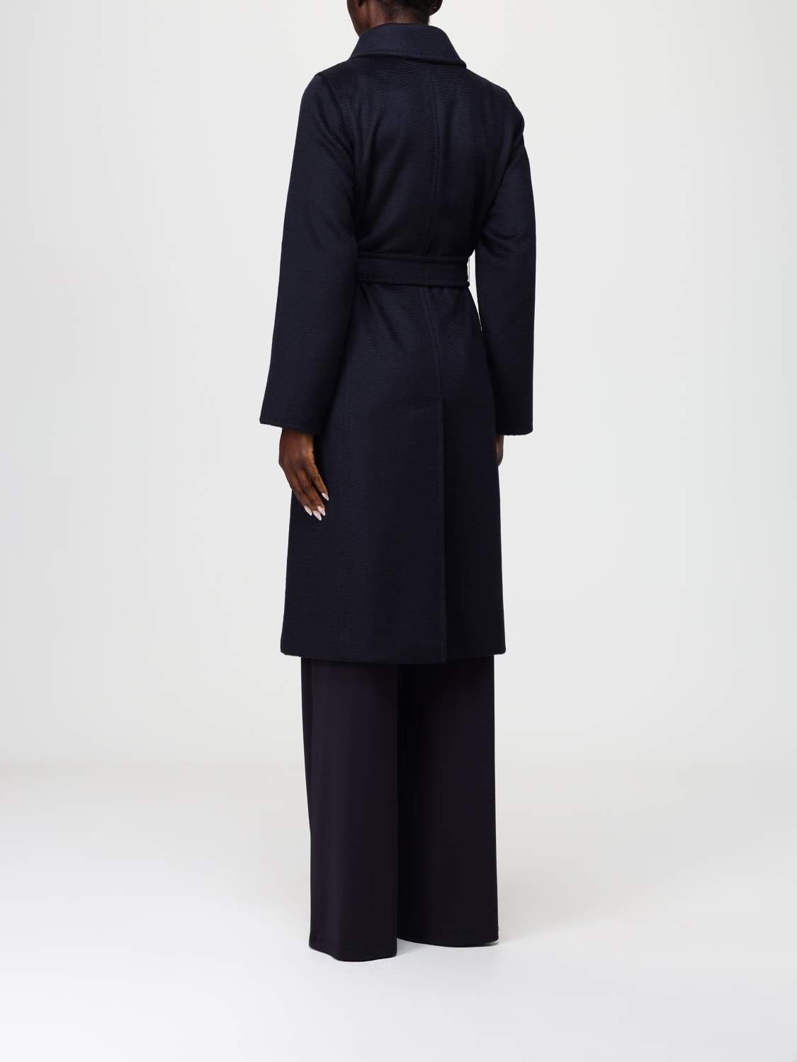 MAX MARA COAT: Coat woman Max Mara, Navy - Img 3