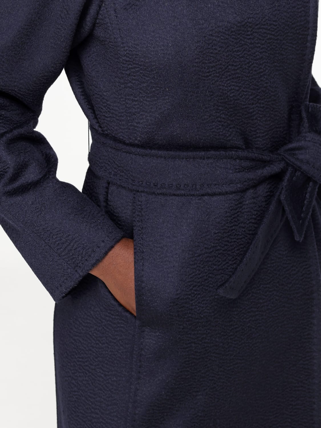 MAX MARA COAT: Coat woman Max Mara, Navy - Img 5