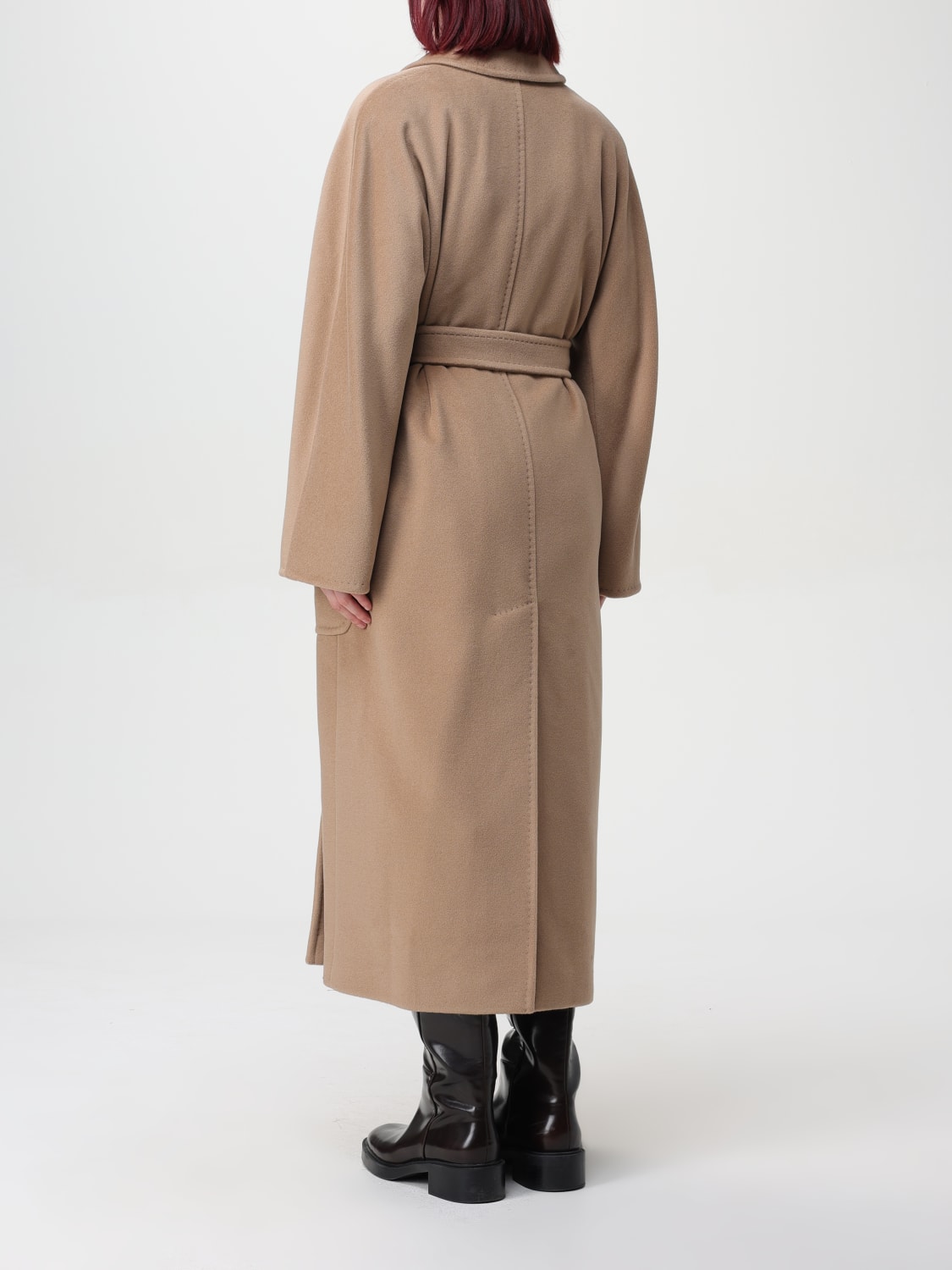 MAX MARA COAT: Coat woman Max Mara, Camel - Img 3