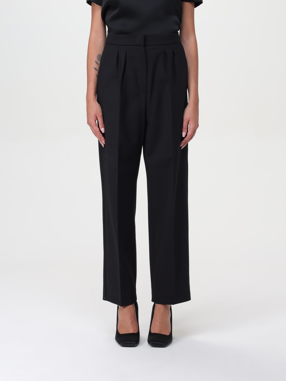 MAX MARA PANTS: Pants woman Max Mara, Black - Img 1